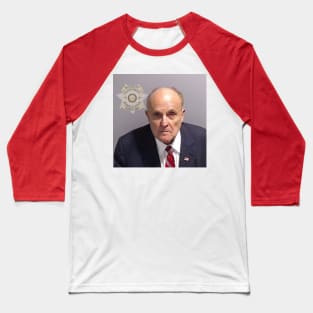 Rudy Giuliani Mugshot Baseball T-Shirt